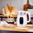 Adler AD 1305WG electric kettle 1.7 L 2200 W Transparent, Gold, White