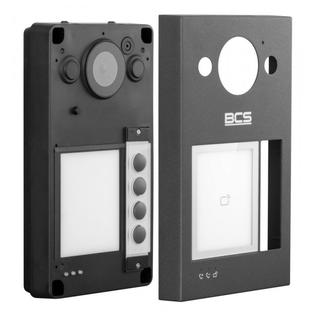 BCS LINE video intercom system Black, Graphite BCS LINE video intercom system Black, Graphite