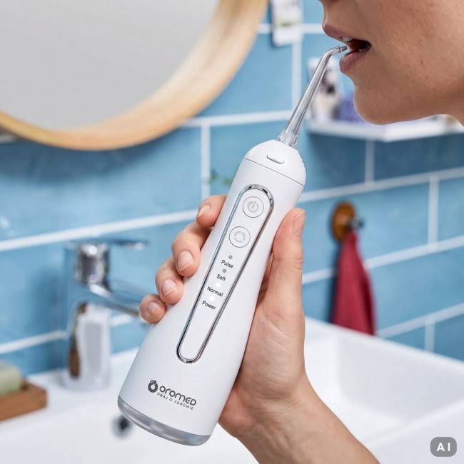 Oral irrigator ORO-DENT CLEANER WHITE OROMED