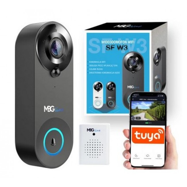 Video Doorbell MBG line SF W3 black