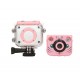 Extralink Camera Kids Camera H18 Pink 1080P 30fps, IP68, 2.0