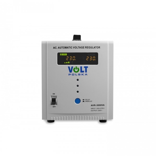 VOLTAGE STABILIZER VOLT POLSKA AVR 3000 VOLTAGE STABILIZER VOLT POLSKA AVR 3000