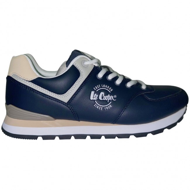 Men's shoes Lee Cooper navy blue LCJ-23-31-3075M Men's shoes Lee Cooper navy blue LCJ-23-31-3075M