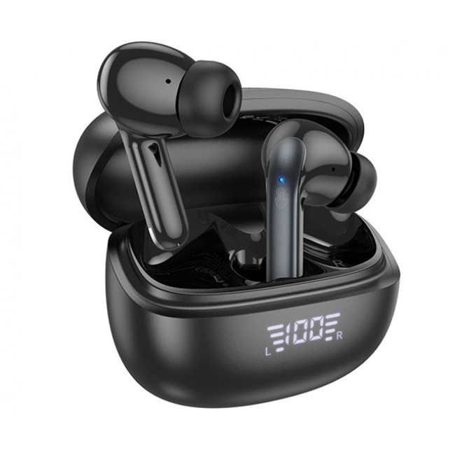 Hoco EQ5 Energy Headset Wireless In-Ear Calls/Music Bluetooth Black Hoco EQ5 Energy Headset Wireless In-Ear Calls/Music Bluetooth Black