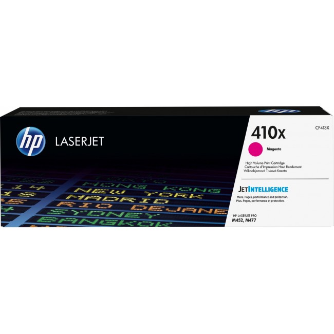 HP 410X High Yield Magenta Original LaserJet Toner Cartridge HP 410X High Yield Magenta Original LaserJet Toner Cartridge