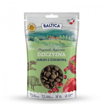 BALTICA Przysmaki region w Venison with apple - dog treat - 100g