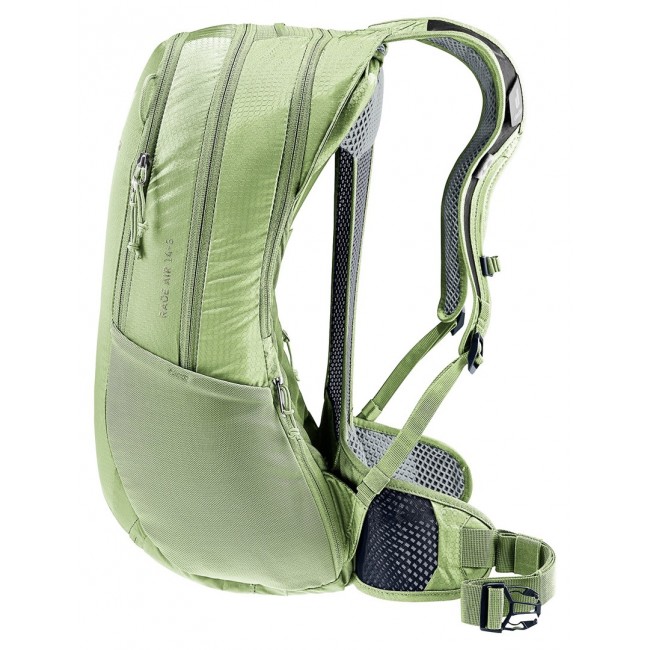 Bicycle backpack - Deuter Race Air 14+3 (Mineral/Grove)