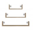 Topeshop MOBI 3P SONOMA shelve Floating shelf Wall mounted Particle board Oak