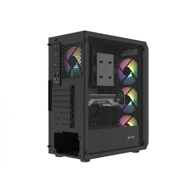 FURY SHOBO SH4F RGB MIDI TOWER WITH WINDOW BLACK