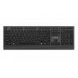 Gembird KB-MCH-06-CYRL Slim wired multimedia keyboard with Type-C adapter, Cyrillic layout, black