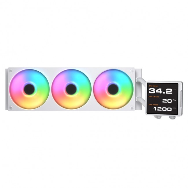 COUGAR CPU Water Cooling Poseidon Vistek Pro 360, ARGB, White COUGAR CPU Water Cooling Poseidon Vistek Pro 360, ARGB, White