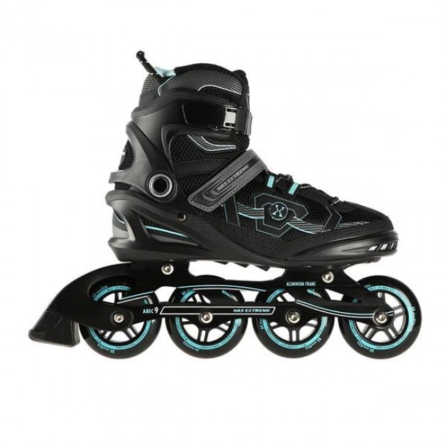 INLINE SKATES NILS EXTREME NA9157 BLACK/MINT SIZE. 44 INLINE SKATES NILS EXTREME NA9157 BLACK/MINT SIZE. 44