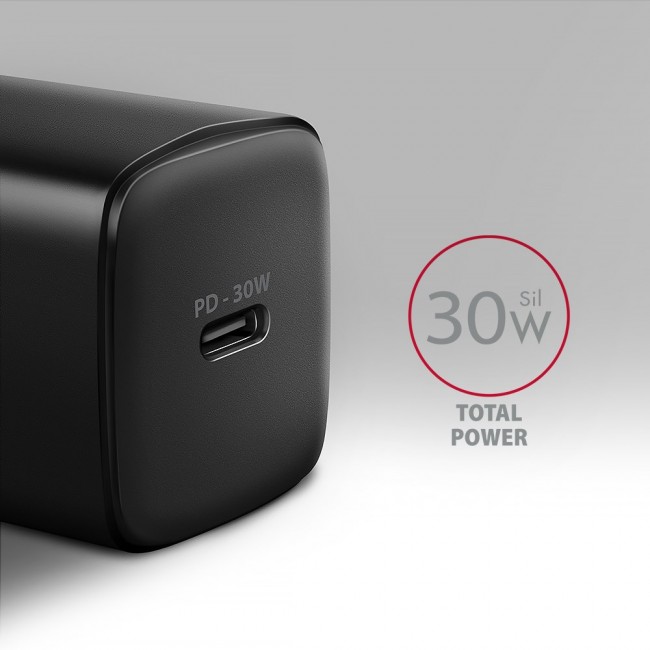 Axagon ACU-PD30 kroviklis jungiama tinkl PD 30W, 1x port USB-C, PD3.0/QC3.0/AFC/FCP/Apple Juoda Mobile phone, Smartphone, Smartwatch, Tablet, Universal, Watch Black AC Fast charging Indoor Axagon ACU-PD30 kroviklis jungiama tinkl PD 30W, 1x port USB-C, PD3.0/QC3.0/AFC/FCP/Apple Juoda Mobile phone, Smartphone, Smartwatch, Tablet, Universal, Watch Black AC Fast charging Indoor