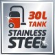 Einhell TC-VC 1930 S Black, Grey, Red 30 L 1500 W Einhell TC-VC 1930 S Black, Grey, Red 30 L 1500 W
