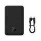 Baseus Magnetic Mini Powerbank Wireless charging 20000 mAh 20 W Black