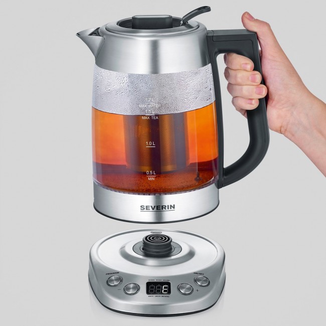 Severin WK 3480 electric kettle 1.7 L 3000 W White