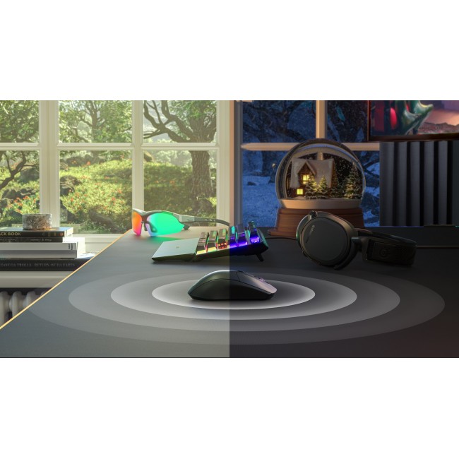 Steelseries Rival 3 Wireless Gen 2 mouse Universal Ambidextrous Bluetooth Optical 18000 DPI