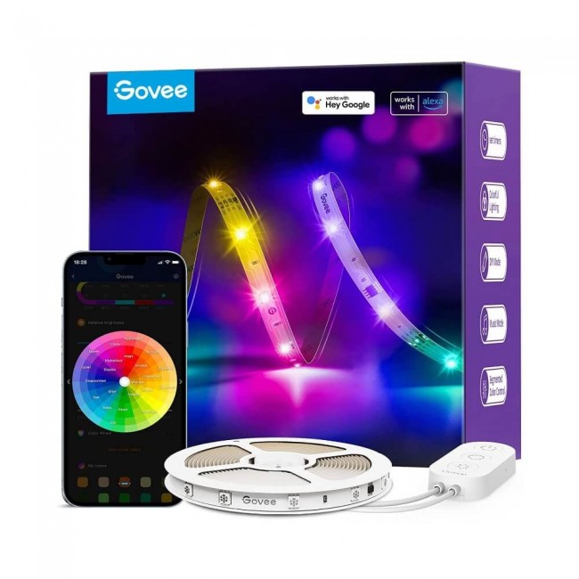 Govee RGB LED Stripe Basic Smart strip light Wi-Fi/Bluetooth