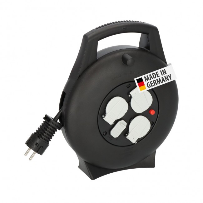 Brennenstuhl 1093900600 power extension 10 m 3 AC outlet(s) Indoor Black