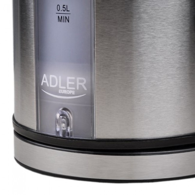 Adler AD 1216 electric kettle 1.7 L Black,Silver 2200 W Adler AD 1216 electric kettle 1.7 L Black,Silver 2200 W