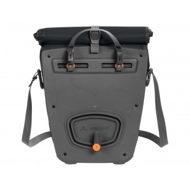 VAUDE Aqua Back Saddle Bicycle bag 48 L Fabric, Polyurethane Black
