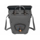 VAUDE Aqua Back Saddle Bicycle bag 48 L Fabric, Polyurethane Black