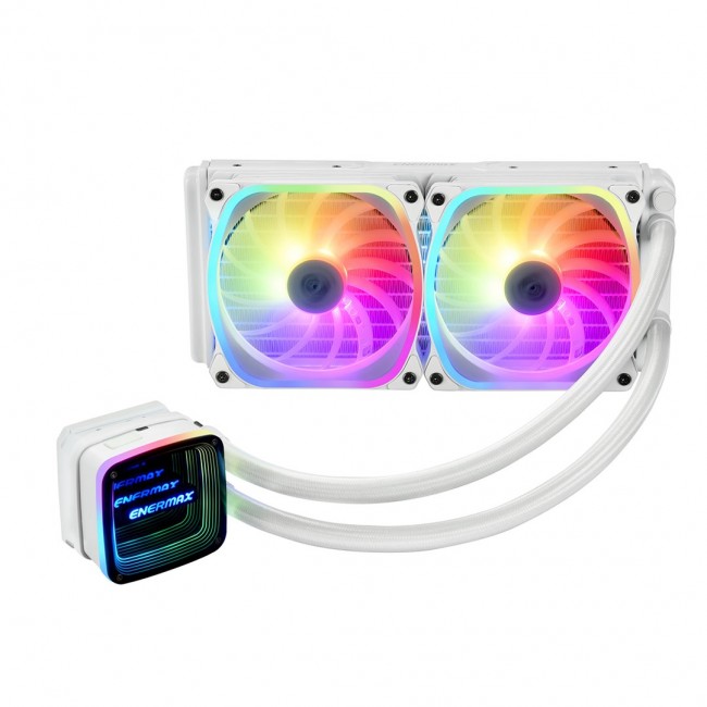 Enermax ELC-AQFA240-SQA-W computer cooling system Processor Liquid cooling kit 12 cm White 1 pc(s)