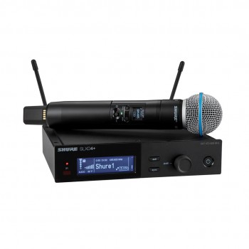 Shure SLXD24+E/B58-G65 - digital wireless system with a handheld transmitter/microphone (470 606 MHz)