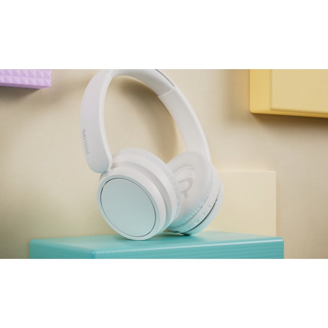 Philips 5000 series TAH5209WT/00 headphones/headset Wireless Head-band Calls/Music Bluetooth White