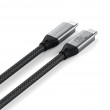 Satechi USB4 V2 Pro Cable USB cable USB4 Gen 4x2 1.2 m USB C 120 Gbit/s 240 W Silver, Black