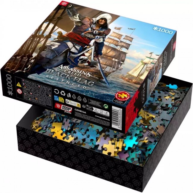 Puzzle Good Loot Gaming - Assassin's Creed Black Flag Resynced 1000 pc(s) Puzzle Good Loot Gaming - Assassin's Creed Black Flag Resynced 1000 pc(s)