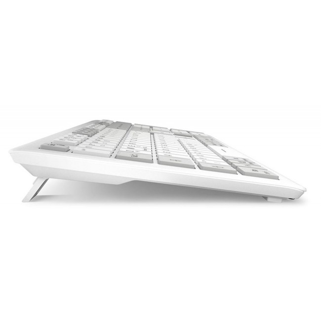 Sharkoon OfficePal K30W wh keyboard Home/Office USB QWERTZ German White Sharkoon OfficePal K30W wh keyboard Home/Office USB QWERTZ German White