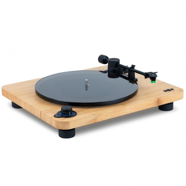The House Of Marley EM-JT010-SB audio turntable Belt-drive audio turntable Black, Wood