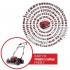 Cordless Scarifier EINHELL GP-SC 36/40 Li BL-Solo, Black, Red