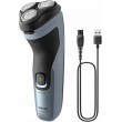 Philips X3063/00 men's shaver Rotation shaver Trimmer Black, Blue
