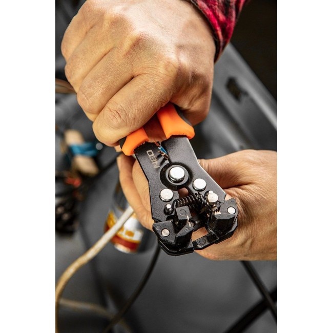 NEO TOOLS Automatic Wire Stripper, 200 mm, Front Stripping NEO TOOLS Automatic Wire Stripper, 200 mm, Front Stripping