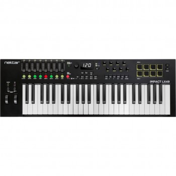 Nektar Impact LX 49 mkIII - MIDI keyboard 49 keys USB, black