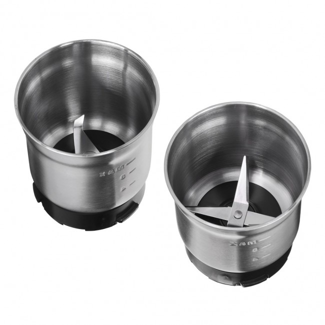 Clatronic PC-KSW 1021 coffee grinder 200 W Stainless steel Clatronic PC-KSW 1021 coffee grinder 200 W Stainless steel