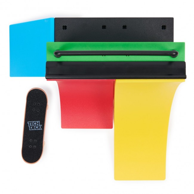 Tech Deck , Competition Wall 2.0 X-Connect Park Creator, Customizable and Buildable Ramp Set with Exclusive Fingerboard, Kids Toy for Boys and Girls Ages 6 and up Tech Deck , Competition Wall 2.0 X-Connect Park Creator, Customizable and Buildable Ramp Set with Exclusive Fingerboard, Kids Toy for Boys and Girls Ages 6 and up
