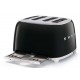 Smeg 50's Style Toaster TSF03BLEU Black Smeg 50's Style Toaster TSF03BLEU Black