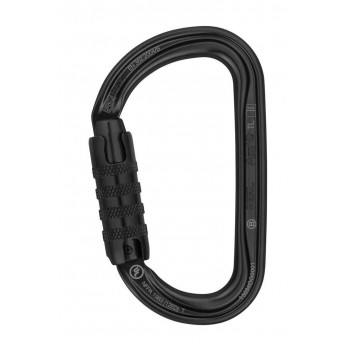 Carabiner amd triact lock black PETZL