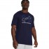 Under Armour GL Foundation Uodate SS Men's T-Shirt Navy Blue 1382915 410 XL
