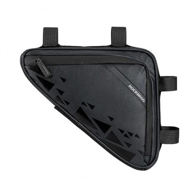 Rockbros B39-2 waterproof bicycle frame bag, black Rockbros B39-2 waterproof bicycle frame bag, black