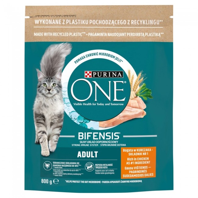PURINA One Bifensis Adult - dry cat food - 800 g PURINA One Bifensis Adult - dry cat food - 800 g