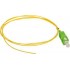 Alantec Pigtail SM 1J 9/125 (G.657.A1) SC/APC connector, length 2 m, EASY STRIP - smallest available bending radius (FOI-SCA-9SM-2-G657A)