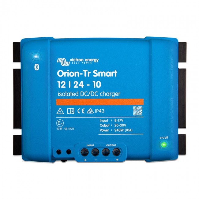Orion-Tr Smart 12/24-10A Isolated DC-DC charger Orion-Tr Smart 12/24-10A Isolated DC-DC charger