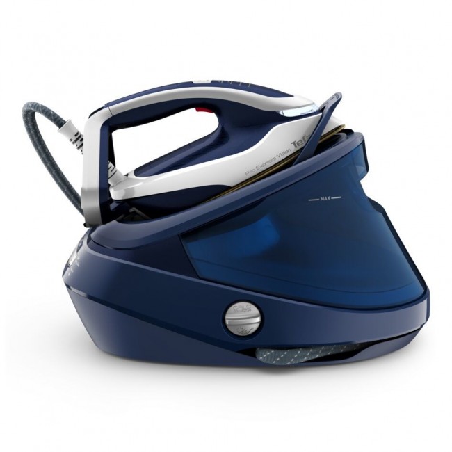 Tefal Pro Express Vision GV9812 3000 W 1.1 L Durilium AirGlide Autoclean soleplate Blue, White Tefal Pro Express Vision GV9812 3000 W 1.1 L Durilium AirGlide Autoclean soleplate Blue, White