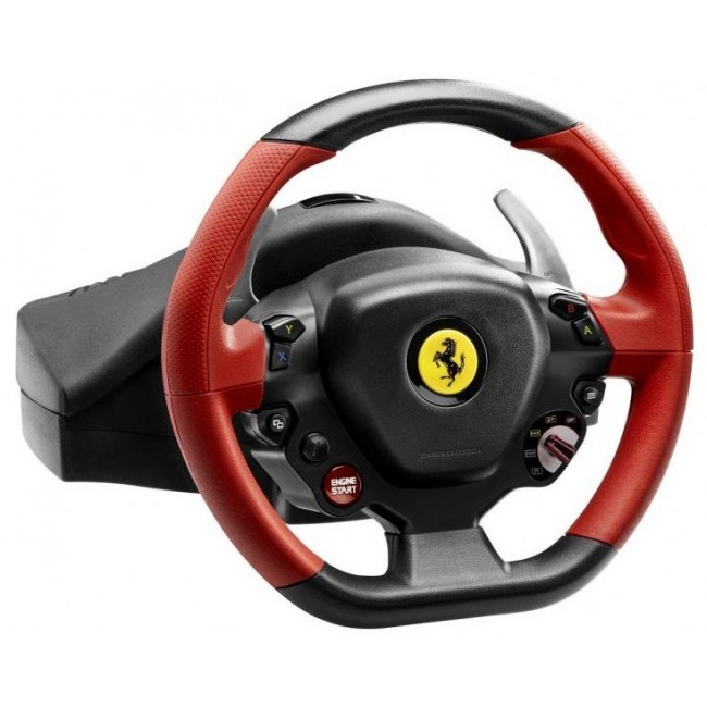 Thrustmaster | Steering Wheel Ferrari 458 Spider Racing Wheel | Black/Red Thrustmaster | Steering Wheel Ferrari 458 Spider Racing Wheel | Black/Red