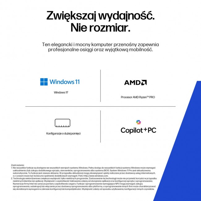 HP ZBook 8 G1ak Copilot+ PC AMD Ryzen AI 7 PRO 350 Mobile workstation 35.6 cm (14