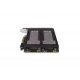 Icy Dock MB842MP-B storage drive enclosure SSD enclosure Black, Silver M.2